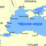 карта Черного моря