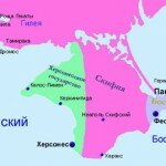 карта северного причерноморья